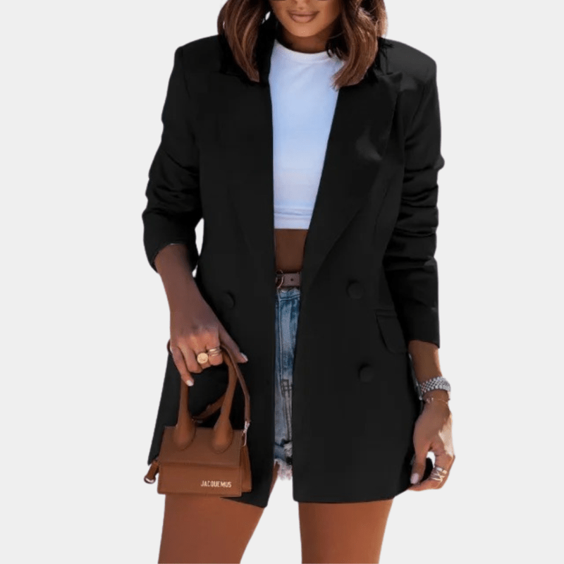 Blazer da Donna | Beige | Doppiopetto | Casual Elegante