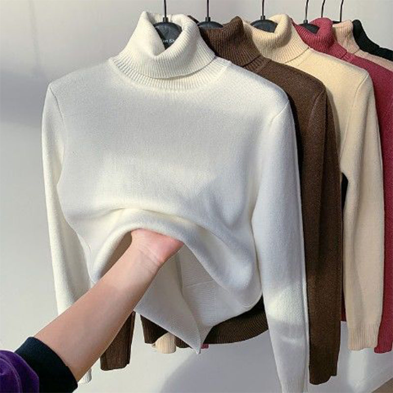 Dolcevita Donna Morbido | Marrone Caffè | Maglia Elegante Invernale