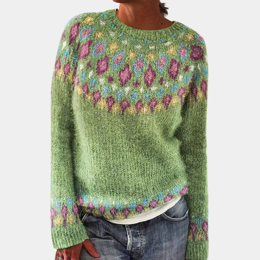 Maglione Donna | Multicolore a Righe | Invernale | Casual | Morbido