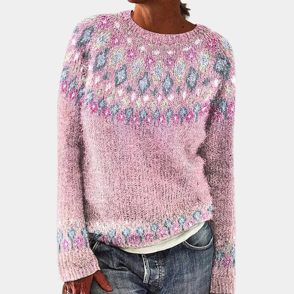 Maglione Donna | Multicolore a Righe | Invernale | Casual | Morbido