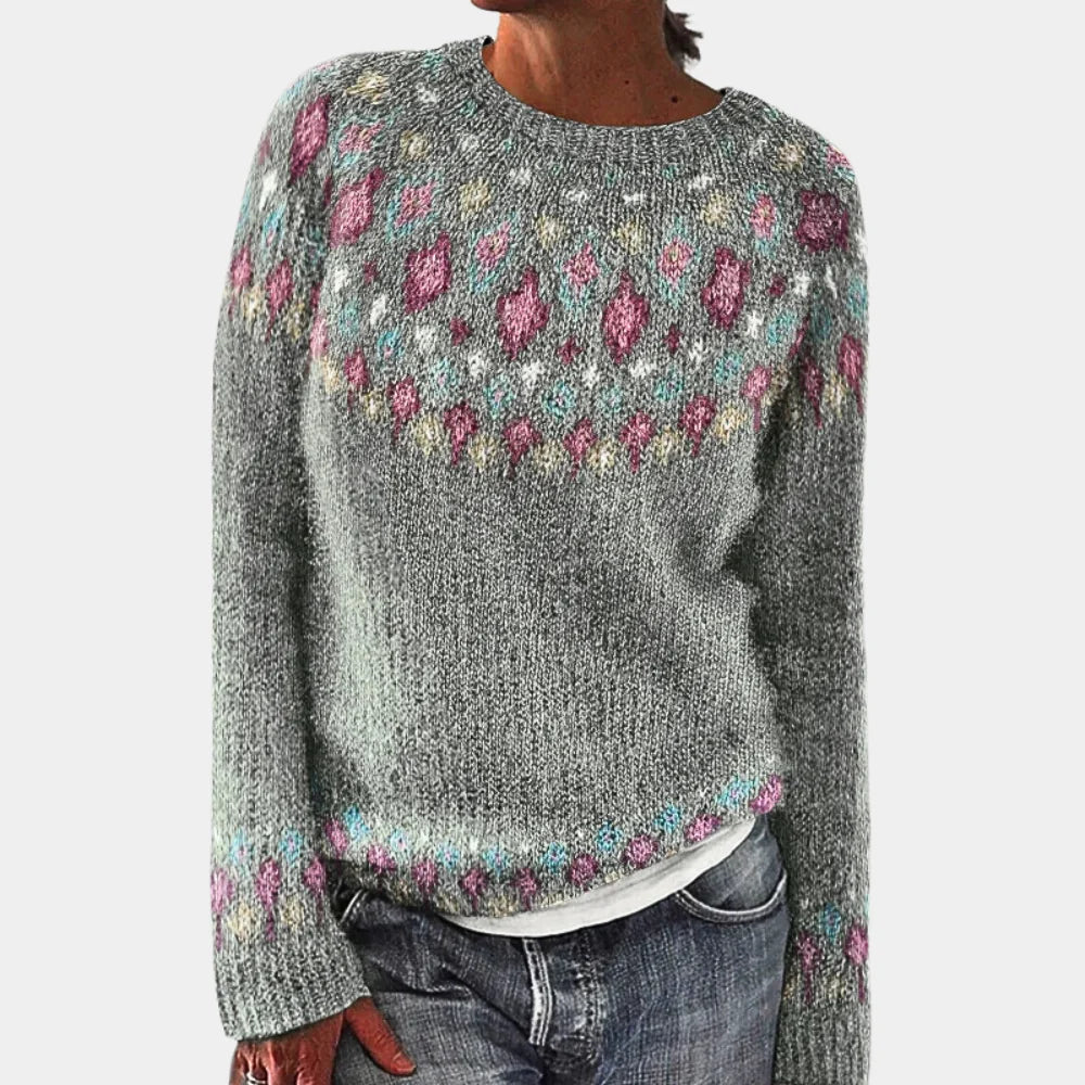 Maglione Donna | Multicolore a Righe | Invernale | Casual | Morbido
